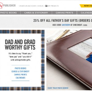 MyPublisher.com — Father's Day Promotion